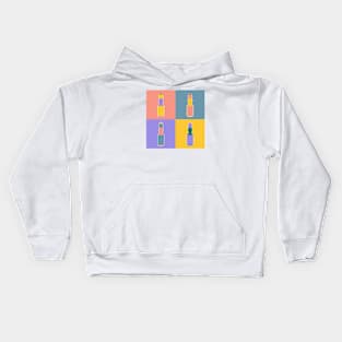 Ramune Drink Pixel art Retro Kids Hoodie